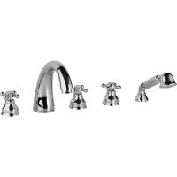 Herzbach Anais bateria wannowo-prysznicowa 5-otworowa chrom 32.409000.1.01