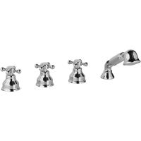 Herzbach Anais bateria wannowo-prysznicowa 4-otworowa chrom 32.419000.8.01