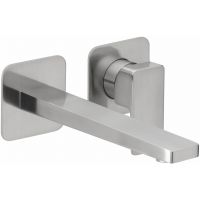 Herzbach Ceo iX-finish bateria umywalkowa podtynkowa stal nierdzewna 36.220954.1.14