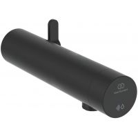 Ideal Standard Sensorflow bateria umywalkowa ścienna elektroniczna czarna A7564XG
