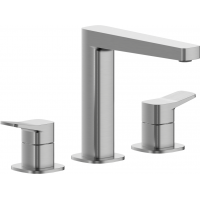 KFA Armatura Malaga Gun Metal Grey bateria umywalkowa stojąca grafit 4522-221-61