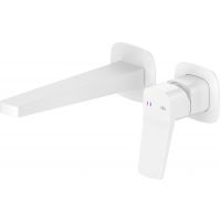 KFA Armatura Malaga bateria umywalkowa podtynkowa biała 4529-810-44