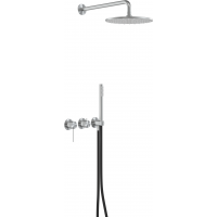 KFA Armatura Moza 316L zestaw prysznicowy podtynkowy z deszczownicą stal inox 5049-510-22