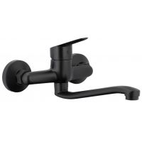 KFA Armatura Sparc bateria kuchenna ścienna czarna 5410-910-81