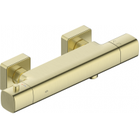 KFA Armatura Malaga bateria prysznicowa ścienna termostatyczna złoto szczotkowane 5756-010-31