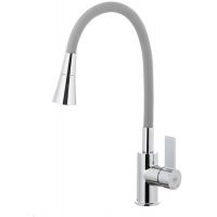 KFA Armatura Rumba bateria kuchenna stojąca chrom-szary 6553-925-63