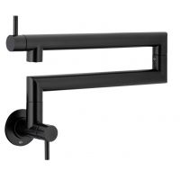 KFA Armatura Moza bateria kuchenna ścienna czarna 6623-030-81