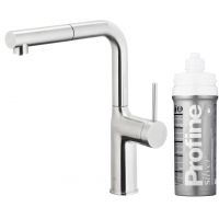 KFA Armatura Duero Pure Move Inox bateria kuchenna z filtrem Profine Silver S stal 6623-424-22