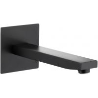 KFA Armatura Logon Black wylewka do baterii wannowej czarna 836-005-81