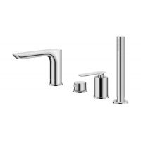 Kohlman Experience bateria wannowo-prysznicowa 4-otworowa chrom QB244E