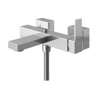 Kohlman Excelent bateria wannowo-prysznicowa ścienna chrom QW110H