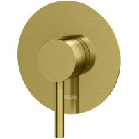 Kohlman Axel Gold bateria prysznicowa podtynkowa złoty szczotkowany QW220AGDB