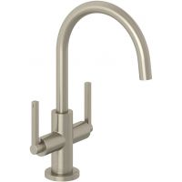 Kludi Nova Fonte Puristic bateria umywalkowa stojąca nikiel szczotkowany 20118N515