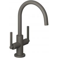 Kludi Nova Fonte Puristic bateria umywalkowa stojąca szary mat 20118O115