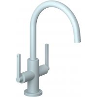 Kludi Nova Fonte Puristic bateria umywalkowa stojąca niebieski mat 20118O415