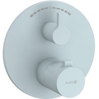 Kludi Nova Fonte Puristic bateria wannowo-prysznicowa podtynkowa termostatyczna niebieski mat 20810O415