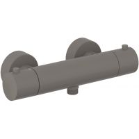 Kludi Objekta bateria prysznicowa ścienna termostatyczna szary mat 35200O138