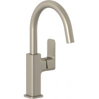 Kludi Renon bateria umywalkowa stojąca nikiel szczotkowany 42028N575