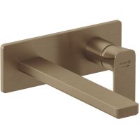 Kludi Renon bateria umywalkowa podtynkowa brązowy szczotkowany 42245N175