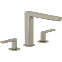 Kludi Renon bateria umywalkowa stojąca nikiel szczotkowany 42393N575