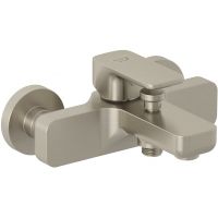 Kludi Renon bateria wannowo-prysznicowa ścienna nikiel szczotkowany 42691N575