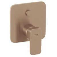 Kludi Renon bateria wannowo-prysznicowa podtynkowa brązowy szczotkowany 42759N175