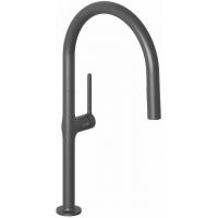 Kludi Reef bateria kuchenna stojąca czarny mat 508516675