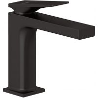 Kludi Decus bateria umywalkowa stojąca czarny szczotkowany 54288N275