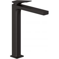 Kludi Decus bateria umywalkowa stojąca czarny szczotkowany 54298N275