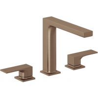 Kludi Decus bateria umywalkowa stojąca brąz szczotkowany 54393N175