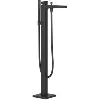 Kludi Decus bateria wannowo-prysznicowa wolnostojąca czarny mat 545903975