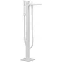 Kludi Decus bateria wannowo-prysznicowa wolnostojąca biały mat 545905375