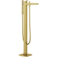 Kludi Decus bateria wannowo-prysznicowa wolnostojąca złoty szczotkowany 54590N075