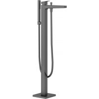 Kludi Decus bateria wannowo-prysznicowa wolnostojąca czarny szczotkowany 54590N275