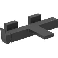 Kludi Decus bateria wannowo-prysznicowa ścienna czarna 546913975