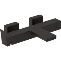 Kludi Decus bateria wannowo-prysznicowa ścienna czarny szczotkowany 54691N275