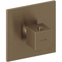 Kludi Decus bateria prysznicowa podtynkowa termostatyczna brąz szczotkowany 54739N175