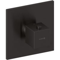 Kludi Decus bateria prysznicowa podtynkowa termostatyczna czarny szczotkowany 54739N275