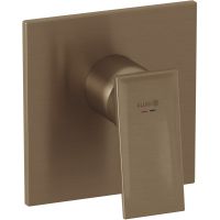 Kludi Decus bateria prysznicowa podtynkowa brąz szczotkowany 54755N175