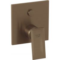 Kludi Decus bateria wannowo-prysznicowa podtynkowa termostatyczna brąz szczotkowany 54759N175