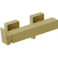 Kludi Decus bateria prysznicowa ścienna złota szczotkowana 54831N075