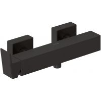 Kludi Decus bateria prysznicowa ścienna czarny szczotkowany 54831N275