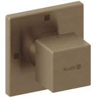 Kludi Decus element zewnętrzny zaworu podtynkowego brąz szczotkowany 54846N175