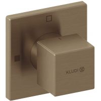 Kludi Decus element zewnętrzny zaworu podtynkowego brąz szczotkowany 54847N175