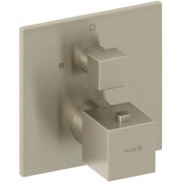 Kludi Decus bateria prysznicowa podtynkowa termostatyczna nikiel szczotkowany 54885N575