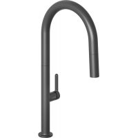 Kludi Aurea bateria kuchenna stojąca czarny mat 558526675