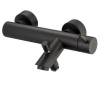 Kronenbach Lima 2.0 Black bateria wannowo-prysznicowa ścienna czarny mat 100.1100SMKB