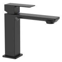 Kronenbach Quara 3.0 Black bateria umywalkowa stojąca czarny mat KB100350C11