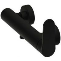 LaVita Cetus bateria prysznicowa ścienna czarny mat