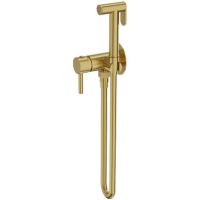 LaVita Orion bateria bidetowa podtynkowa złoty szczotkowany